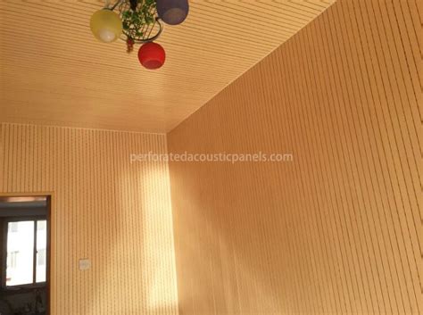 Texture Wood Slat Ceiling