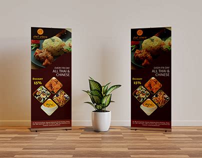 standing banner design projects   logos illustrations