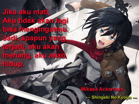 Mikasa Ackerman Quotes. QuotesGram