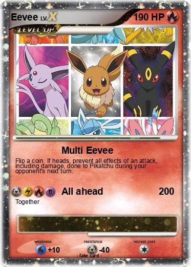 Pokémon Eevee 2677 2677 - Multi Eevee - My Pokemon Card