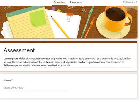 7 Great Google Forms Templates to Use in Your Online Teaching