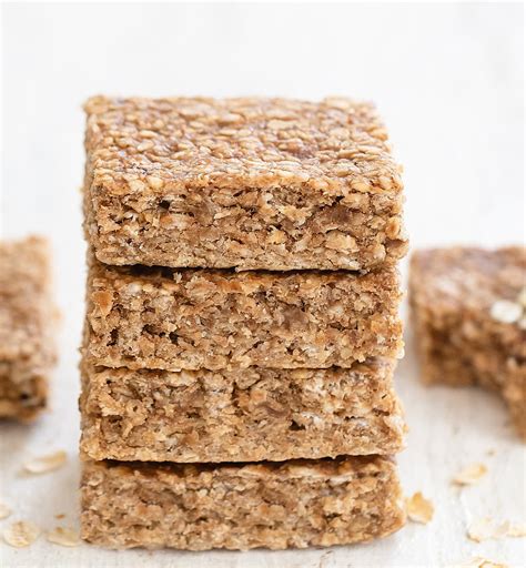3 Ingredient Oatmeal Bars (No Flour, Eggs, Refined Sugar or Butter ...