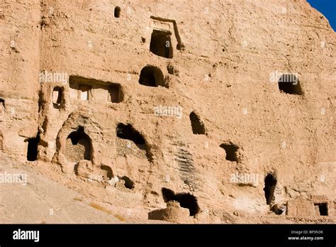 Afghanistan, Bamiyan. During the Buddhist period thousands of caves