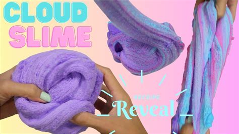 The Best Cloud Slime Recipe Revealed! Secret's Out! - YouTube