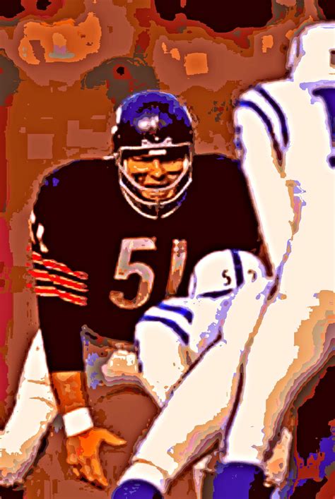 Posterization Of Dick Butkus Free Stock Photo - Public Domain Pictures
