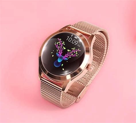 Smartwatch, KW10, Android/IOS, stappenteller, hartslagmeter ...