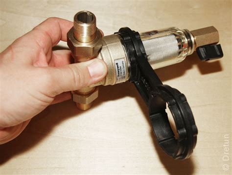 Как открутить колбу фильтра honeywell