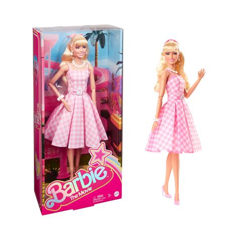 Barbie the movie - margot robbie, bambola del film barbie da collezione