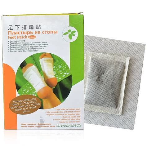 Купить китайские пластыри детокс для стоп ног для выведения токсинов ...