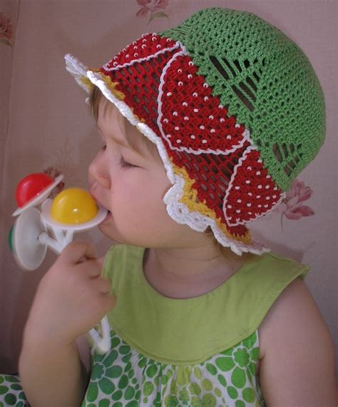 Панамка "Клубничка"