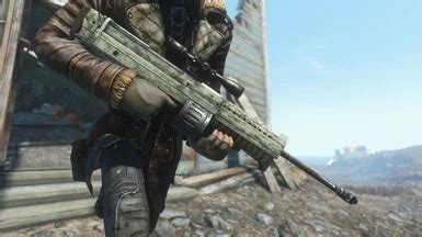 The Bozar - An Automatic Sniper Rifle from New Vegas at Fallout 4 Nexus ...