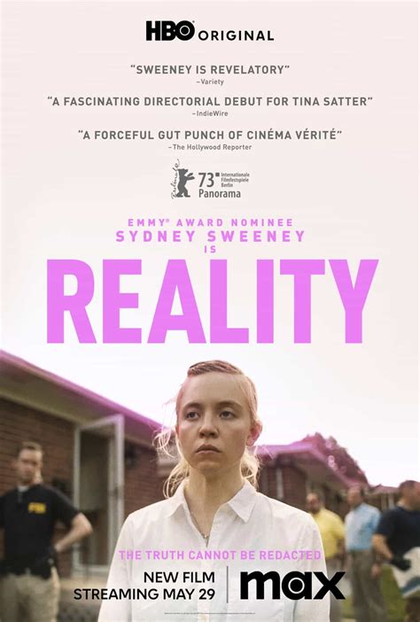 REALITY Movie Promo Photos Starring Sydney Sweeney | Seat42F