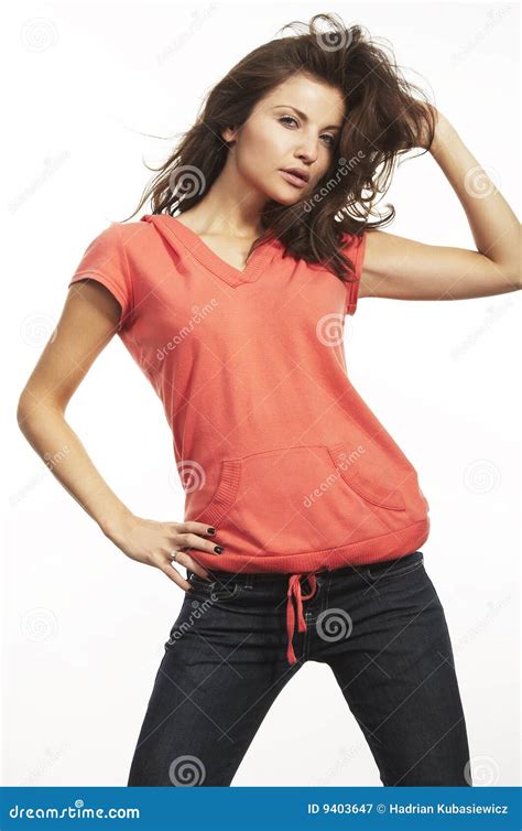 beautiful young fashion model stock image image  beautiful natural