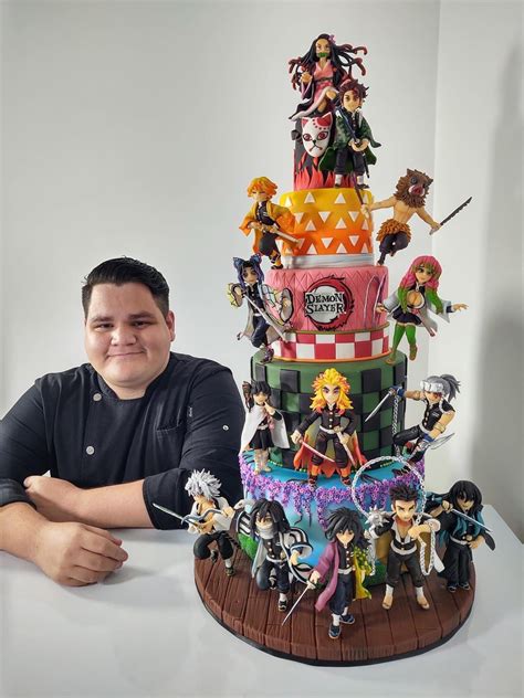 7 Demon Slayer Cake ideas to save today | anime cake, slayer, demon and