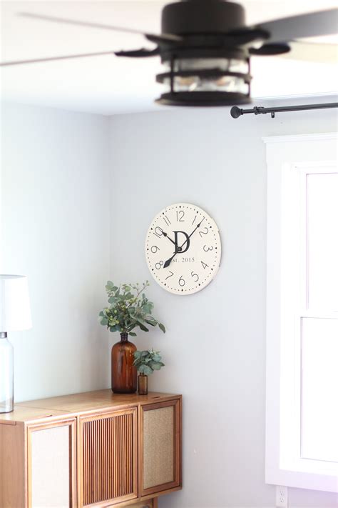 Large Wall Clock Farmhouse Living Decor Wall Clock - Etsy