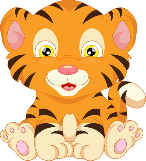 Cute Baby Tiger Cartoon Stock Illustrations – 19,905 Cute Baby Tiger ...