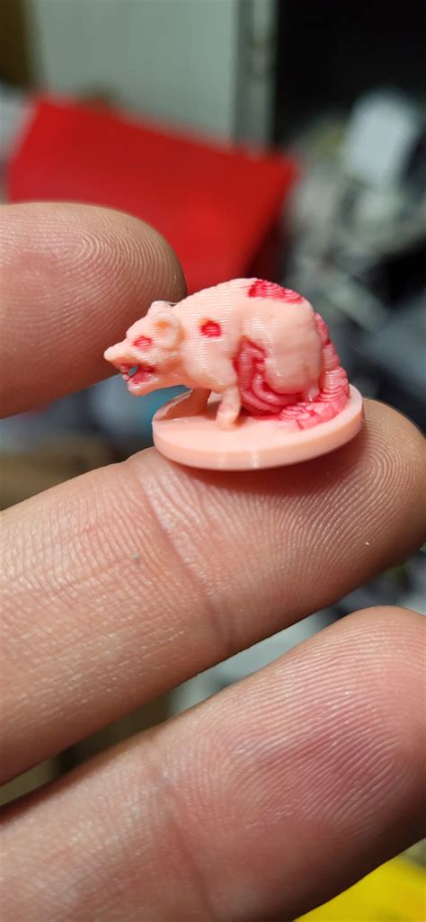 3D printed Zombie Rat • made with Ender 3v2・Cults