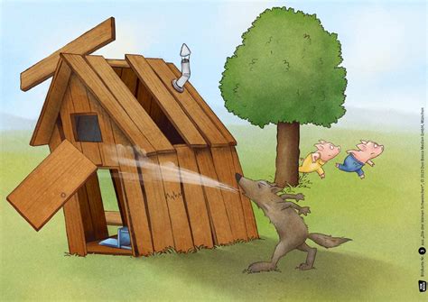 Wolf Clipart Drei Kleine Schweinchen