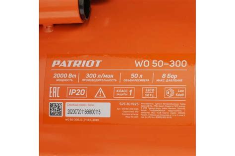 Поршневой безмасляный компрессор PATRIOT WO 50-300 525301925 - выгодная ...