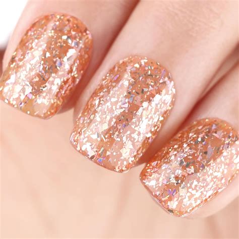 Amazon.com : Imtiti Gel Nail Polish, 1Pcs 0.5 fl oz Clear Nude Glitter