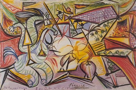 Пабло Пикассо — "Бои быков (Коррида) 3", 1934 год