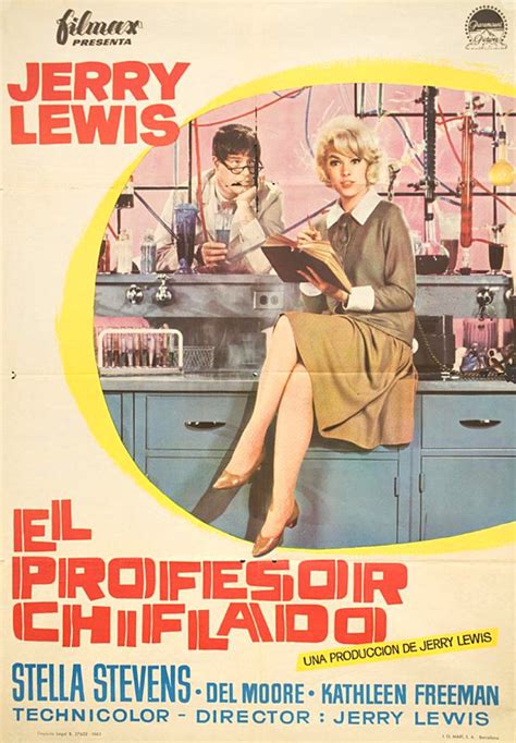 The Nutty Professor Original 1963 Spanish B1 Movie Poster - Posteritati ...