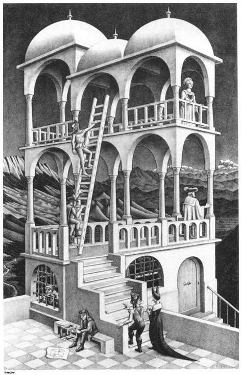 Uncanny Geometric Illusion Space: Maurits Cornelis Escher