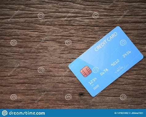 Cart?o De Cr?dito Na Madeira Marrom Velha Foto de Stock - Imagem de ...