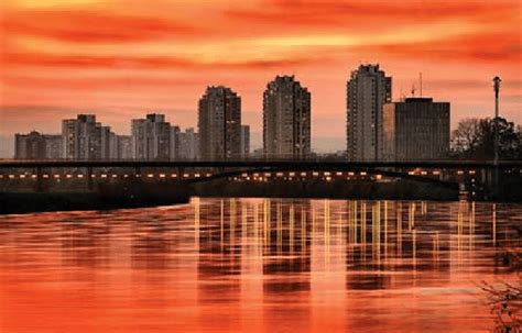 sava  zagreb evening panorama  scientific diagram