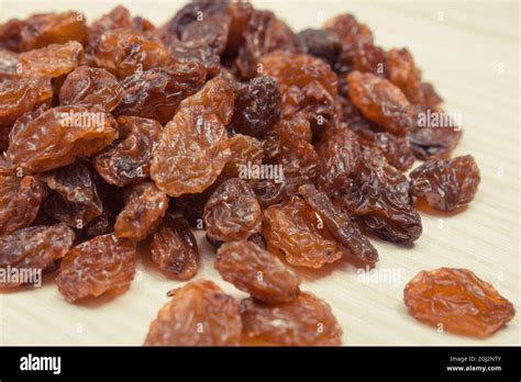 Fresh healthy raisins as source natural vitamins and minerals