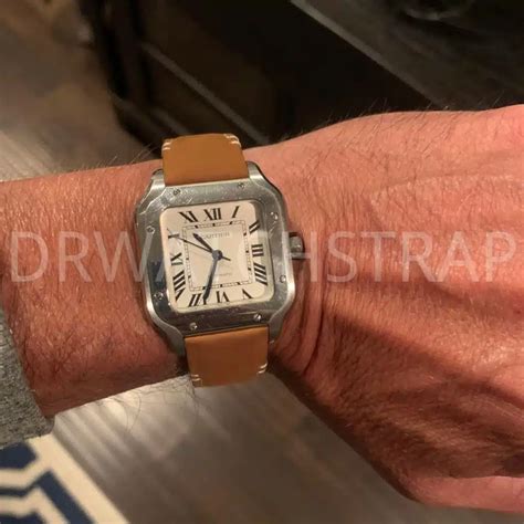 Cartier Santos Leather Strap Review | Drwatchstrap
