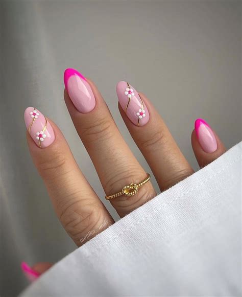 Modelo De Unhas Rosa - Unhas decoradas rosa e branco: 20 ideias para servirem de inspiração