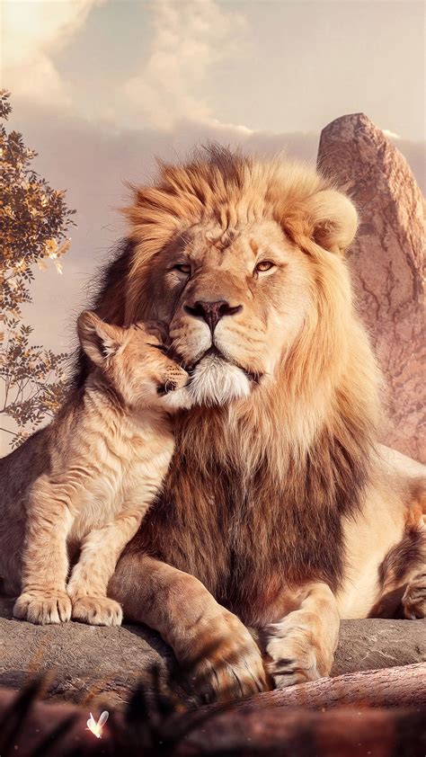 Lion and Cub Wallpapers - Top Free Lion and Cub Backgrounds ...