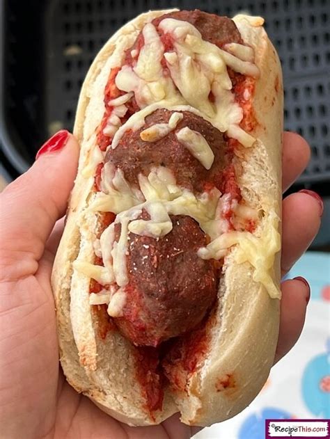 Recipe This | Air Fryer Subway Meatball Sub