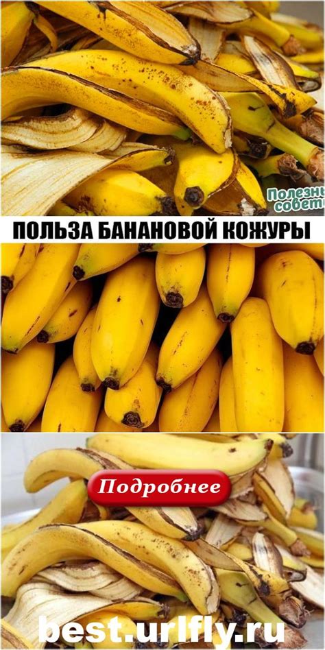 Польза банановой шкурки. - klassno