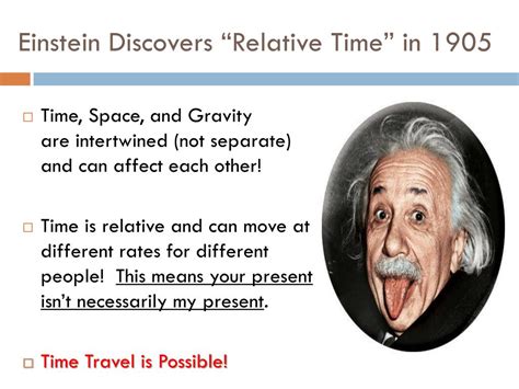 PPT - Einstein’s General Relativity and Time Travel PowerPoint ...