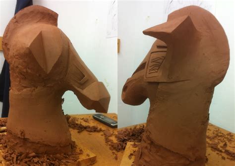 clay head  behance