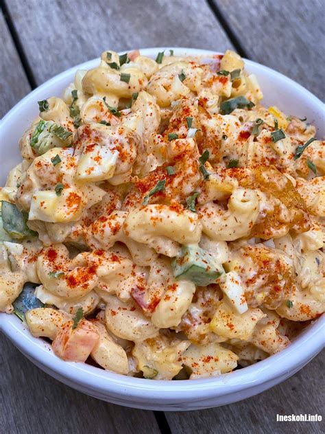 DEVILED EGG PASTA SALAD | InesKohl Kitchen