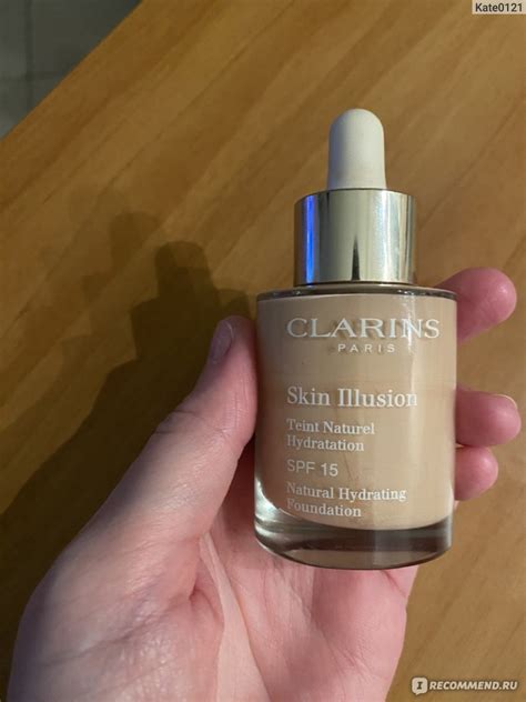 Увлажняющий тональный крем с легким покрытием Clarins Skin Illusion SPF ...