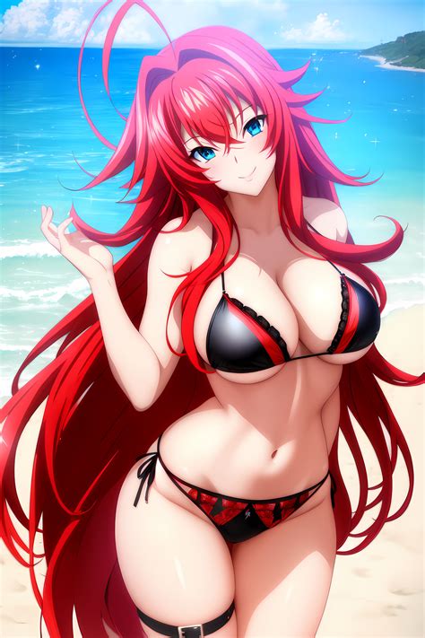 Bikini Rias Gremory by Taiyohae on DeviantArt