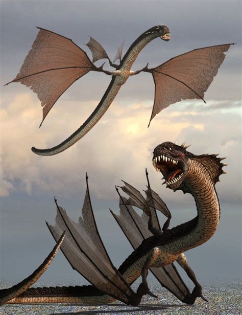 Snake Dragon | Daz 3D