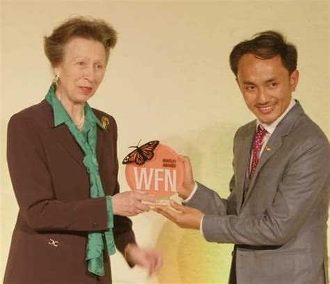 nepals sonam  wins prestigious whitley award   work  red