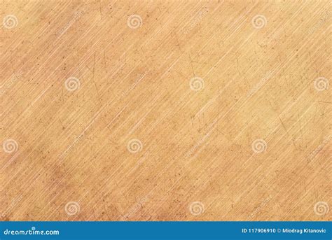 Brushed Gold Metal Texture. Stock Photo - Image of iron, rough: 117906910