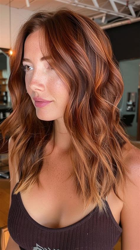 trendy dark auburn hair colors   turn heads lookosm