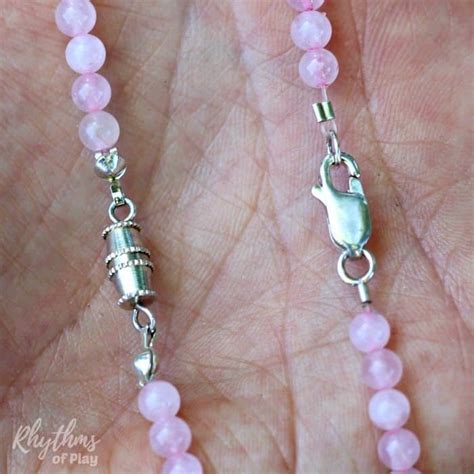 How to Start and Finish a Beaded Necklace or Bracelet | Rhythms of Play