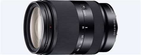E 18–200mm F3,5–6,3 OSS LE | SEL18200LE | Sony Austria