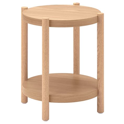 listerby side table oak veneer  cm  ikea ca
