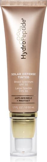 HydroPeptide Solar Defense Tinted Sunscreen Broad Spectrum SPF 30 ...