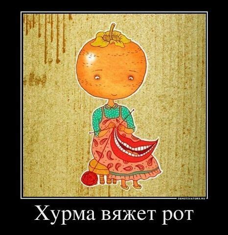 Хурма вяжет рот | Забавные картинки, Смешные плакаты, Хурма