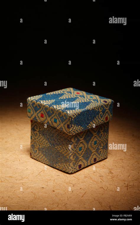 asian design  gift box open lid stock photo alamy